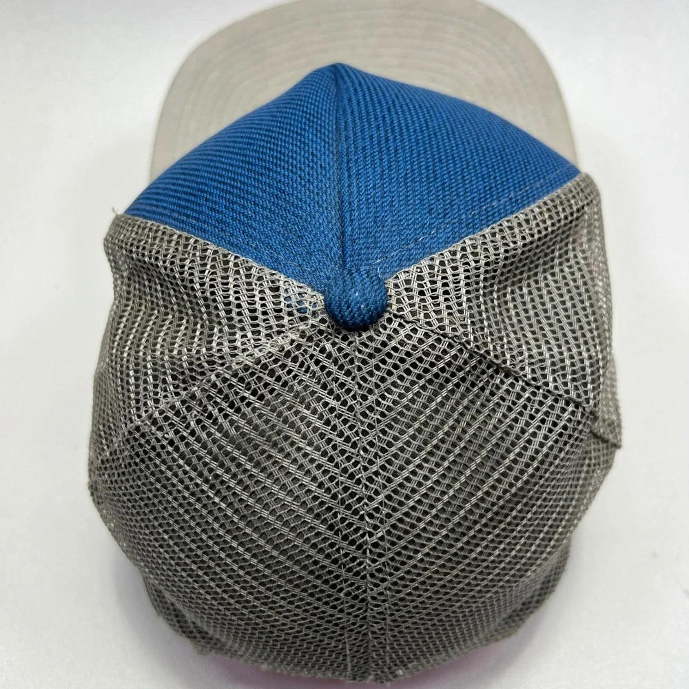Oakley Factory Pilot Rope Hat Blue Grey Pink Snapback Trucker Cap Mesh SP15‎